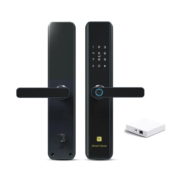 iSmart Home Ai+IoT LOCK Zigbee, Motel: ISH002-LZ, The Ultimate Versatile Smart Lock for Your Home Security Needs.