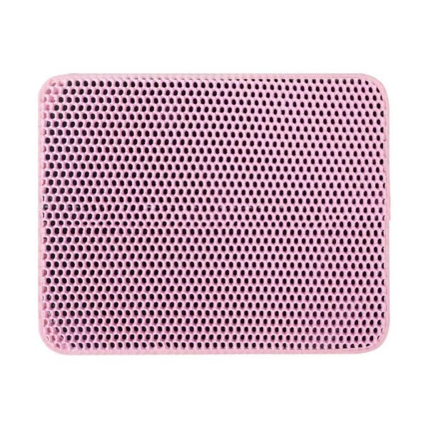 Cat Litter Mat Pet Solid Color Waterproof Cat Litter Mat Easy Clean Scatter Control Pets Supplies - Image 8