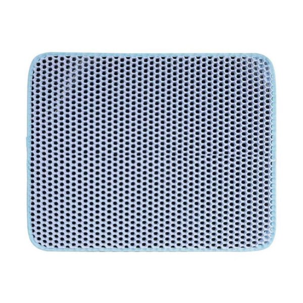 Cat Litter Mat Pet Solid Color Waterproof Cat Litter Mat Easy Clean Scatter Control Pets Supplies - Image 10