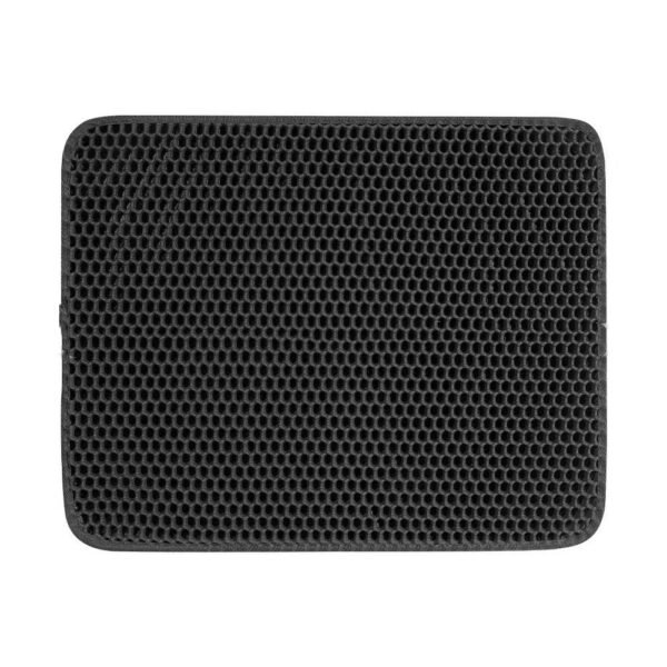 Cat Litter Mat Pet Solid Color Waterproof Cat Litter Mat Easy Clean Scatter Control Pets Supplies - Image 7